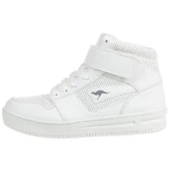 KangaROOS Unisex-Kinder FUTURE SPACE HI Sneaker Weiss LED Laufschrift 18308000 -Sportbekleidung 00b92a0eb01887edf56b6512f55fa754