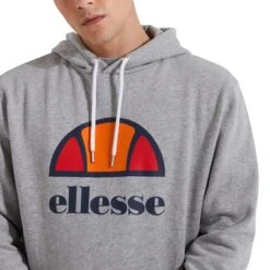 Ellesse Dahryl OH Hoody Herren Sweatshirt SXG12737 Grau -Sportbekleidung 02c9da387470a686400689483877e424