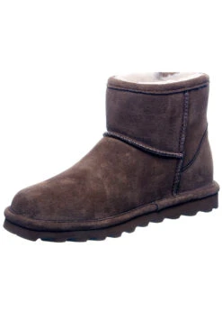 BEARPAW Alyssa Damen Winterstiefelette Lammfellstiefel Boots 2130W Chocolate