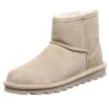 BEARPAW Alyssa Damen Winterstiefelette Lammfellstiefel Boots 2130W Mushroom