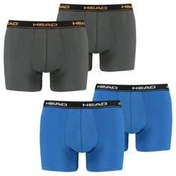 4 Er Pack Head Herren Boxer Boxershorts Basic Pant Unterwäsche