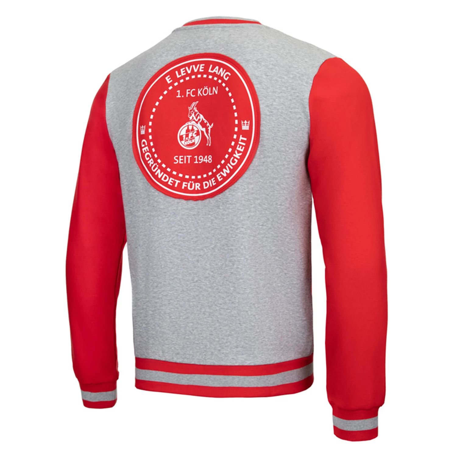 Uhlsport 1.FC Köln Sportswear Jacke Unisex Freizeitjacke Trainingsjacke Full Zip Rot/grau 4 Uhlsport 1.FC Köln Sportswear Jacke Unisex Freizeitjacke Trainingsjacke Full Zip Rot/grau – Bild 2