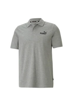 PUMA Herren ESS Pique Polo Shirt Grau 586674 03
