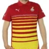 Puma Ghana Hoped Polo Herren Rot Gelb Fußball 744667 05 -Sportbekleidung 0b0890ffbbcb8a156925b139f2f709b0