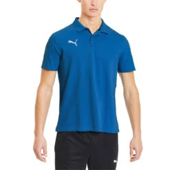 PUMA Herren TeamGOAL 23 Casuals Polo Hemd T-Shirt 656579 Blau -Sportbekleidung 0b39ef443a5be65a5e0d08dadccdde38