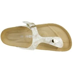 Rohde Alba Damen Zehentrenner Schuhe 5606 17 Beige -Sportbekleidung 0e5e2a3f19a448ec0645f357d1a261cd