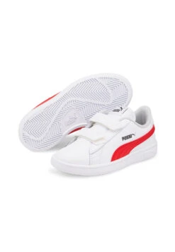 PUMA Smash V2 L V PS Kids Sneaker Schuhe Weiss 365173 34