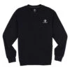 Converse Star Chevron EMB Crew Herren Sweatshirt Schwarz -Sportbekleidung 1383e084e769eaf919eeb1c4ed565d4f