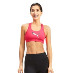 PUMA Damen 4Keeps Bra M Bustier SPORT-BH BRA Pink 516996 35 -Sportbekleidung 16bd6770093c498c774e096a7bf72f6a