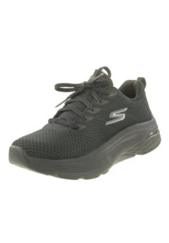 Skechers MAX CUSHIONING ARCH FIT Sneakers Laufschuhe Fitness Damen Schwarz 128308