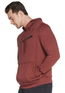Skechers Apparel Heritage Pullover Hoodie Herren Kapuzensweatshirt MHD12 DKBR -Sportbekleidung 1b00757b5d623c68e7ce41fb83bc8512