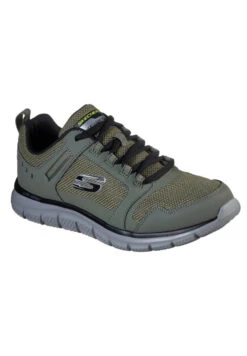 Skechers Sport Mens TRACK KNOCKHILL Sneakers Men Olive 232001