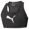 PUMA Damen MID IMPACT 4KEEPS BRA PLUS SPORT-BH 521436 Schwarz