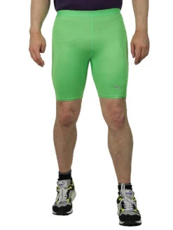 PUMA PB Core Short Tights Herren Hose Grün Kompressionshose Funktionshose