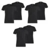 6 Er Pack Puma Basic V Neck T-Shirt Men Herren Unterhemd V-Ausschnitt