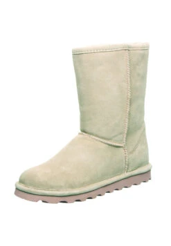 BEARPAW Elle Short Damen Winterstiefel Lammfellstiefel Boots 1962W Winter White