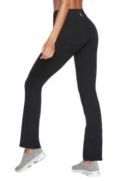 SkechersApparel GO WALK HW Legging Damen Leggings W03LG30B 017 BLK Schwarz -Sportbekleidung 21ab881b5912b4fe1063c577a27c1a7d