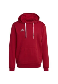 Adidas ENTRADA 22 Hoody Herren Kapuzensweatshirt Rot H57514