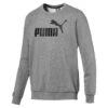 PUMA Essentials Crew Sweat TR Big Logo Herren Sweatshirt Grau 851750 03
