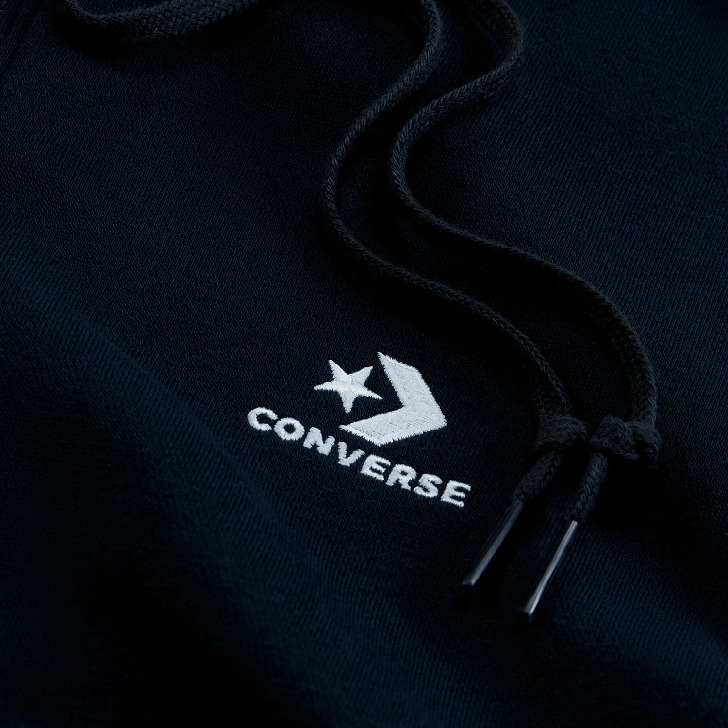 Converse Herren Embroidered Star Chevron Hoodie Sweatjacke 10019922 Blau 5 Converse Herren Embroidered Star Chevron Hoodie Sweatjacke 10019922 Blau – Bild 3