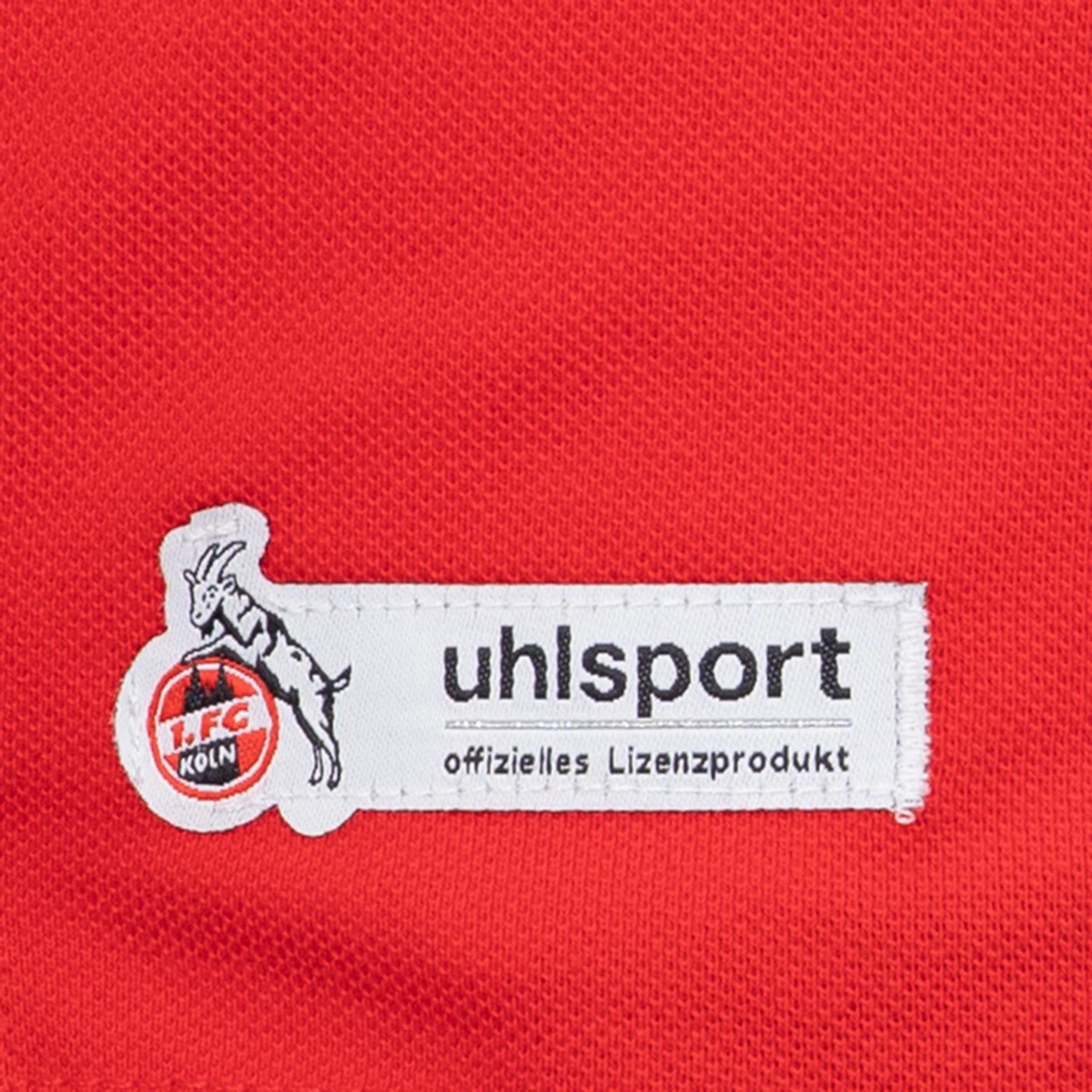 Uhlsport Herren 1.FC Köln Sportswear Polo Shirt Freizeit Rot/grau 5 Uhlsport Herren 1.FC Köln Sportswear Polo Shirt Freizeit Rot/grau – Bild 3