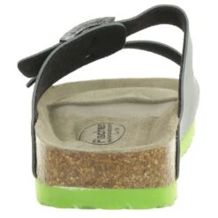 Fischer Markenschuh Kinder BIO-Pantolette Unisex Hausschuh Sandale 0530 Grau -Sportbekleidung 2d0fc79466fc49d41db6bbe44b0db6a3