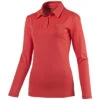 Puma W Sport LS PoloShirt Longsleeve Damen Golf Dry Cell Rot