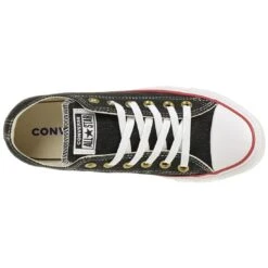 Converse CTAS OX Chuck Schuhe Textil Sneaker Schwarz 163958C -Sportbekleidung 2fdbbf95830200d68bea28c6f28411b6