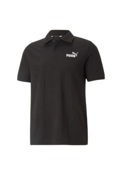 PUMA Herren ESS Pique Polo Shirt Schwarz 586674 01