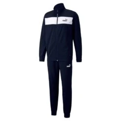 PUMA Herren Poly Suit CL Trainingsanzug Jogginganzug 845844 Blau