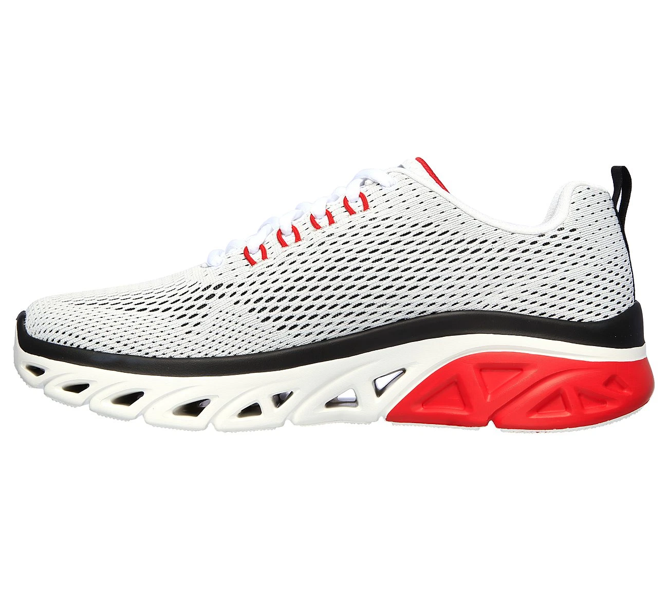 Skechers Sport Mens GLIDE-STEP SPORT WAVE HEAT Sneakers Men Weiß 4 Skechers Sport Mens GLIDE-STEP SPORT WAVE HEAT Sneakers Men Weiß – Bild 2