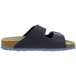 Fischer Markenschuh Kinder BIO-Pantolette Unisex Hausschuh Sandale 0530 Blau -Sportbekleidung 38148e6355db388f4fc84a552d59861f