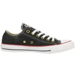 Converse CTAS OX Chuck Schuhe Textil Sneaker Schwarz 163958C -Sportbekleidung 389ccd0b723f64f8d843738b7a86d8b7