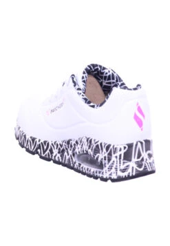 Skechers Damen Street UNO LOVING LOVE Sneakers 155506 Weiß / Schwarz -Sportbekleidung 38bf5c2604c84ccef81502bd3e4b2c9a