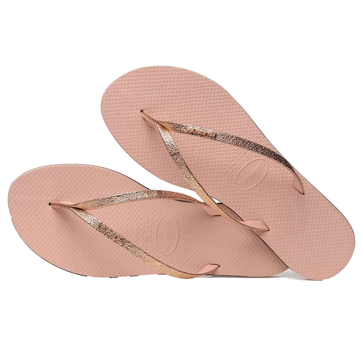 Havaianas H. You Shine Damen Sandale Zehentrenner Badelatsche 4144391 Rosa 6 Havaianas H. You Shine Damen Sandale Zehentrenner Badelatsche 4144391 Rosa – Bild 4