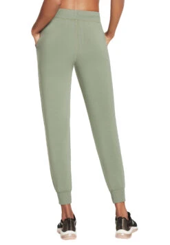 Skechers Apparel Restful Jogger Pant Damen Sweatpants W03PT49 LTGR Grün -Sportbekleidung 3ac25427575fd43e2d9c5d3956625fb6