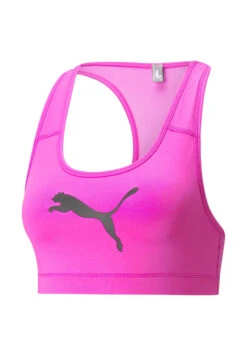 PUMA Damen MID IMPACT 4KEEPS BRA PLUS SPORT-BH 522081 Lila