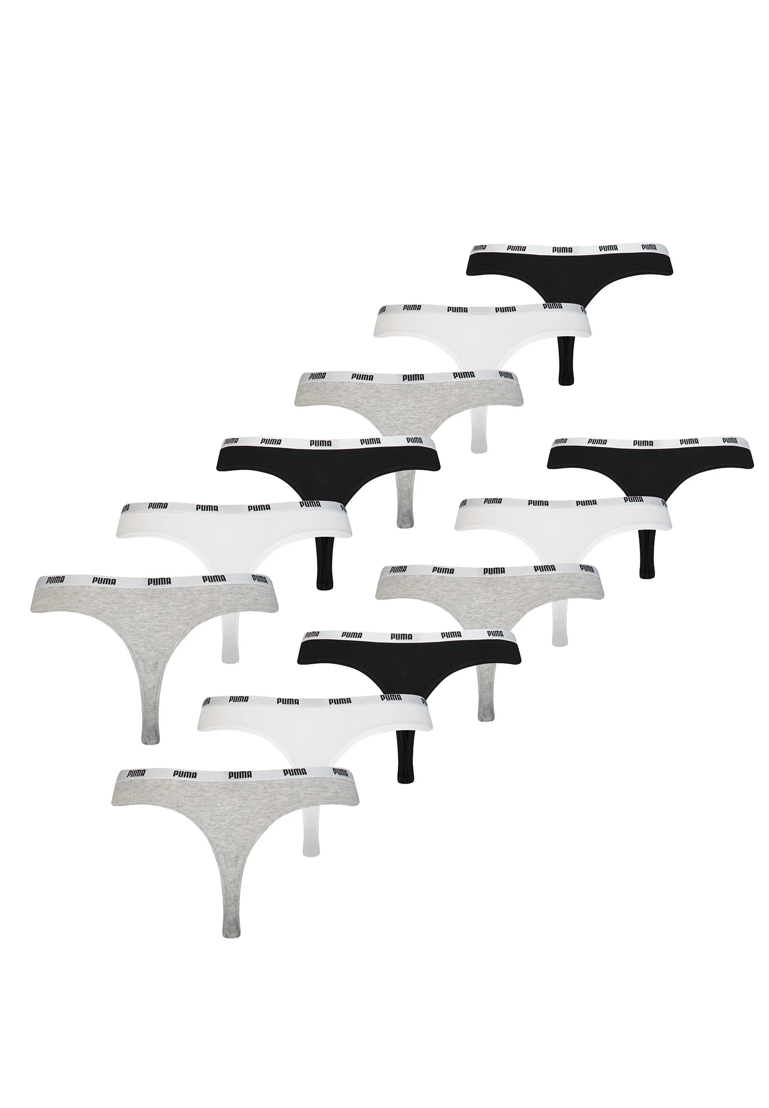12er Pack Puma Women String Damen Slip Unterwäsche 701218849 4 12er Pack Puma Women String Damen Slip Unterwäsche 701218849 – Bild 2