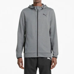 PUMA Herren RTG FZ Hoodie Full Zip Hoodie Jacke Grau Übergrößen Bis 4XL -Sportbekleidung 46e8ce8f01d3061b8237e14898f58896