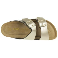 Rohde Alba Softino Pantolette Damen Hausschuhe Sandale 5623 37 Messing -Sportbekleidung 4b451afc1a2f0b62dadd065dd21cf701