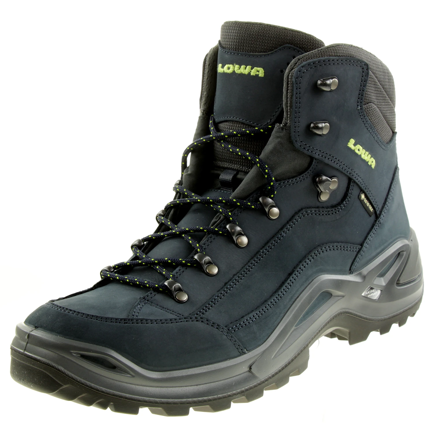 LOWA RENEGADE GTX MID Unisex Wanderstiefel Outdoor Goretex Blau 3 LOWA RENEGADE GTX MID Unisex Wanderstiefel Outdoor Goretex Blau