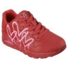 Skechers Street UNO DIPPING IN LOVE Sneakers Damen Mädchen JGoldcrown Rot 177980 -Sportbekleidung 5487ddf908d02d6e030e320ac730f112