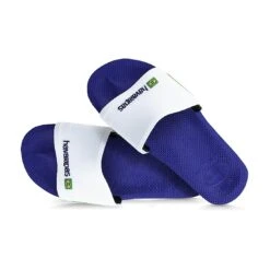 Havaianas SLIDE BRASIL FC Unisex Erwachsene Sandale Badelatsche 4142616 Blau -Sportbekleidung 567910f6c77a68e46b705a209bbdede3