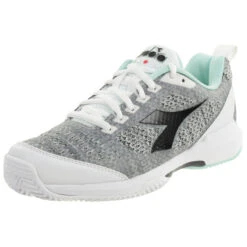 Diadora Sport SHOT 2 W Indoor Damen Tennisschuh Weiss