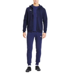 PUMA Herren TeamGOAL 23 Casuals Hooded Jacket Kapuzenjacke 656708 Dunkelblau -Sportbekleidung 5ce22a9bdba3e6a31e980dc62586dd2e