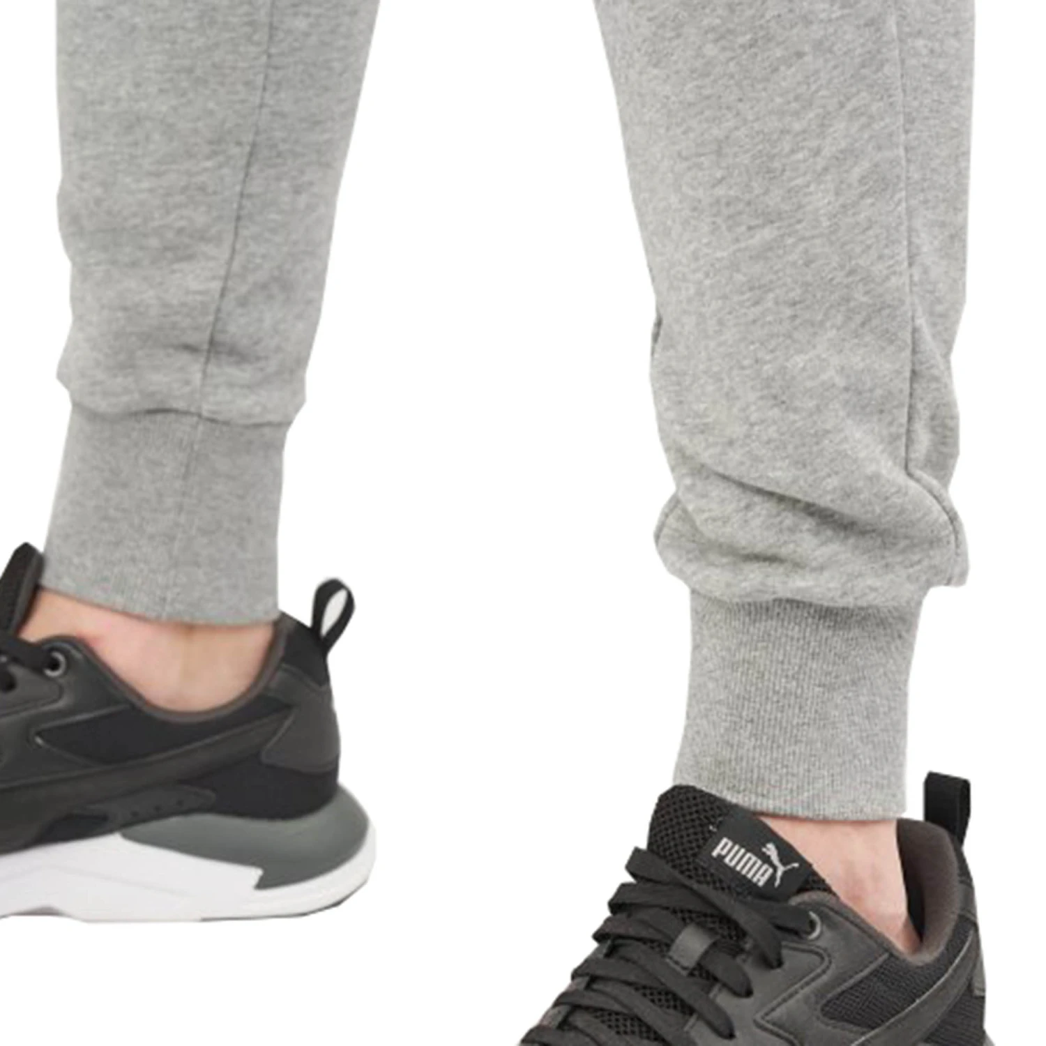 PUMA Ess 2 Col Logo Pants TR CL Herren Sporthose Trainings Hose Übergröße 586768 03 Grau 5 PUMA Ess 2 Col Logo Pants TR CL Herren Sporthose Trainings Hose Übergröße 586768 03 Grau – Bild 3