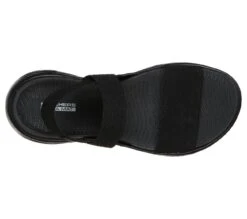 Skechers O-T-G Womens Sandals ON-THE-GO 600 GIRLS TRIP Sandalen Women Schwarz -Sportbekleidung 5ff08de70e88580d617f409a22c02920