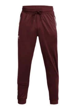 Under Armour Sportstyle Tricot Jogger Herren Fitness Hose Sporthose Rot