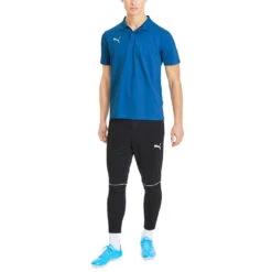 PUMA Herren TeamGOAL 23 Casuals Polo Hemd T-Shirt 656579 Blau -Sportbekleidung 642af7dcb93f3b521fdb84aad0a8e540