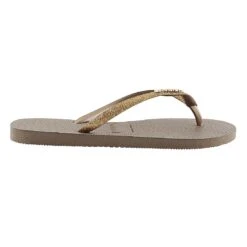 Havaianas H. SLIM Glitter FC Damen Sandale Zehentrenner Badelatsche 4143975 3581 Gold -Sportbekleidung 65fe872d3c23d15e80b00774c658b03c